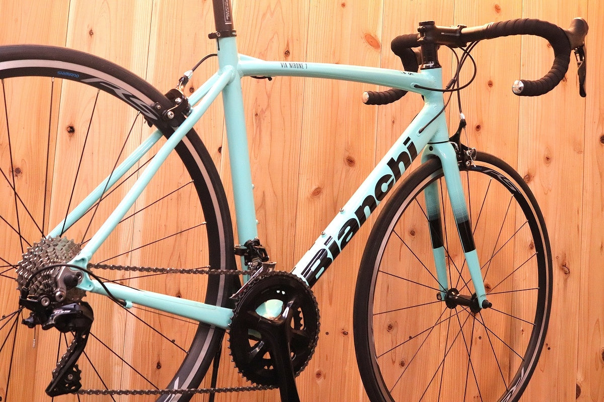 ビアンキ BIANCHI ヴィアニローネ 7 VIA NIRONE 7 2021年モデル 55サイズ シマノ 105 R7000 MIX 1 –  BICI AMORE ONLINE STORE