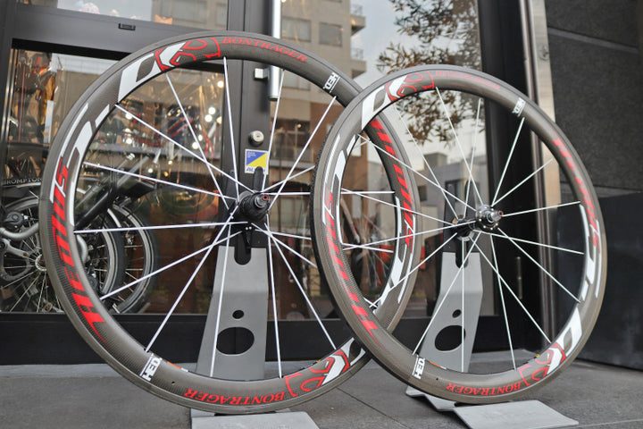 ボントレガー BONTRAGER アイオロス AEOLUS 5.0 カーボン チューブラー ホイールセット シマノ12/11S 【東京南麻布店】