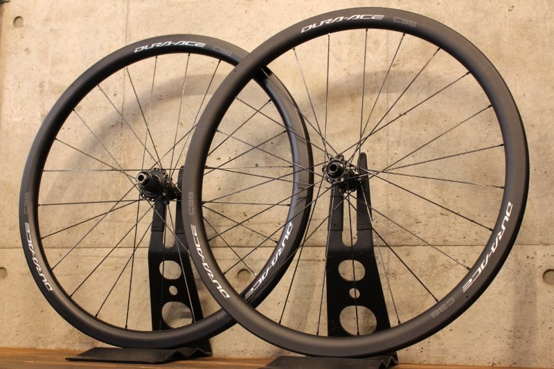 シマノ SHIMANO デュラエース DURA-ACE WH-R9270-C36-TU カーボン チューブラー ホイールセット シマノ12S ワイドリム 【福岡店】