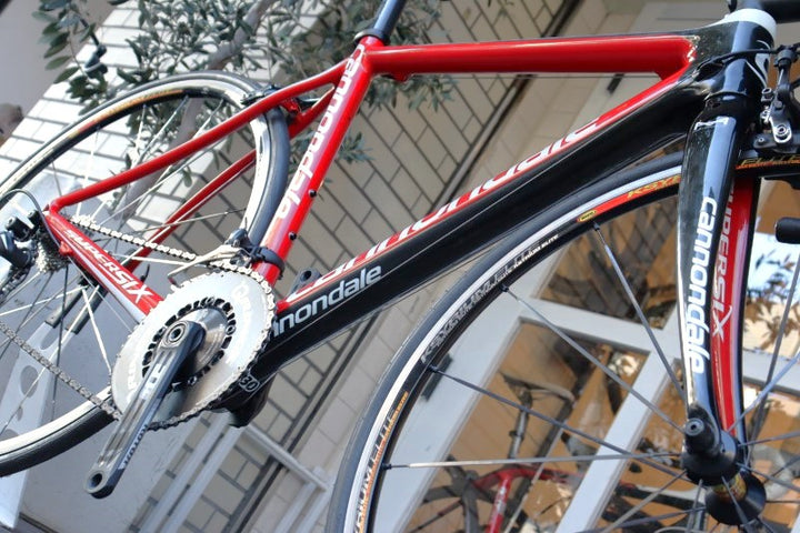 キャノンデール Cannondale スーパーシックス ハイモッド SUPERSIX Hi-mod 2010モデル 50サイズ シマノ デュラエース 7900 MIX 10S カーボン ロードバイク 【横浜店】