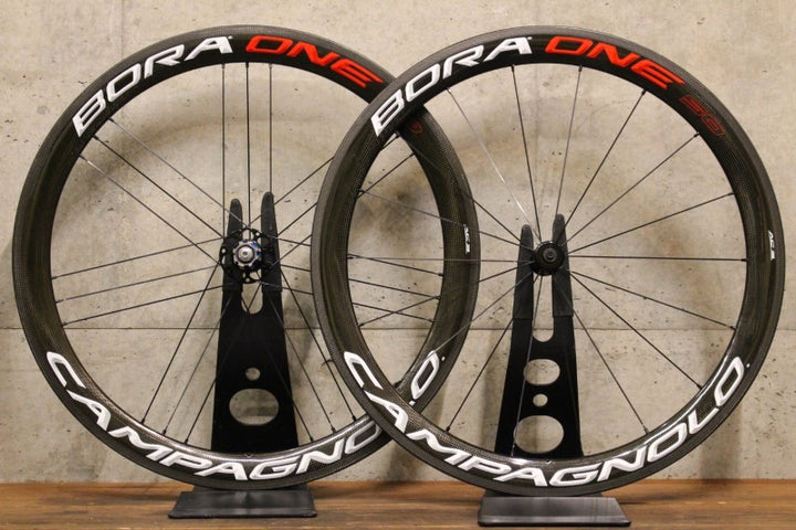 カンパニョーロ Campagnolo ボーラ ワン BORA ONE 50 AC3 カーボン クリンチャー ホイールセット シマノ11S ワイドリム 17C 【福岡】