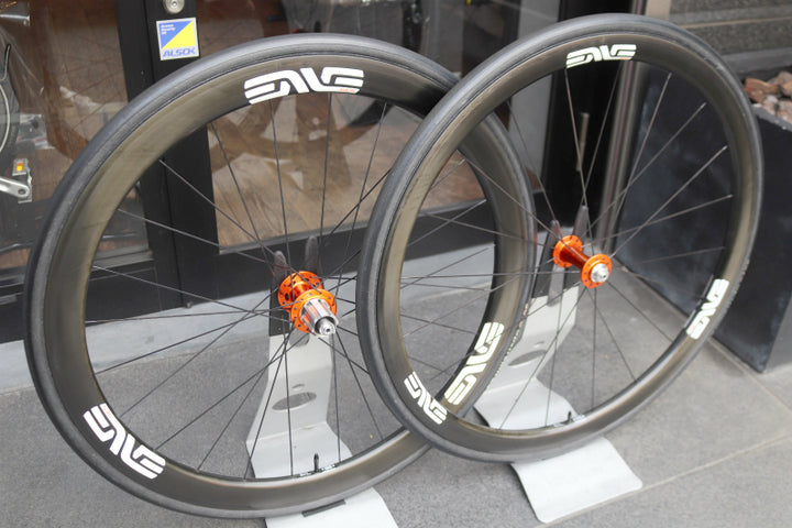 エンヴィ ENVE SES3.4 クリスキング CHRISKING R45ハブ カーボン チューブラー ホイールセット カンパ12/11S 【東京南麻布店】