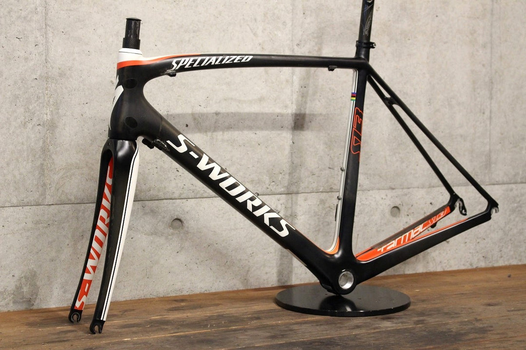 スペシャライズド SPECIALIZED エスワークス S-WORKS ターマック Tarmac SL3 2011 56サイズ カーボン ロードバイク フレームセット 【福岡店】