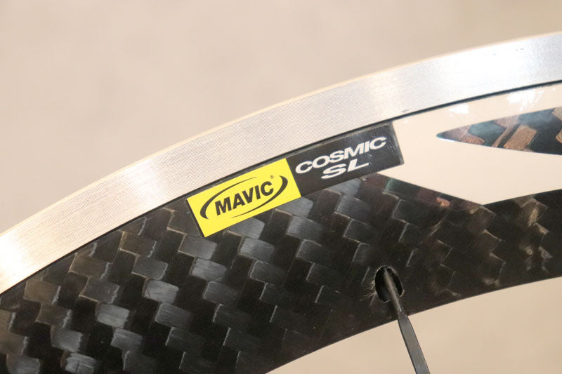 マヴィック MAVIC コスミックカーボン COSMIC CARBONE SL クリンチャー ホイールセット シマノ11S ナローリム 13C 【さいたま浦和店】