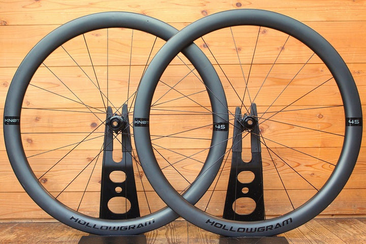 キャノンデール CANNONDALE ホログラム HOLLOWGRAM KNOT SL 45 DISC カーボン チューブレスレディ ディスク ホイールセット シマノ 11s/12s 【芦屋店】