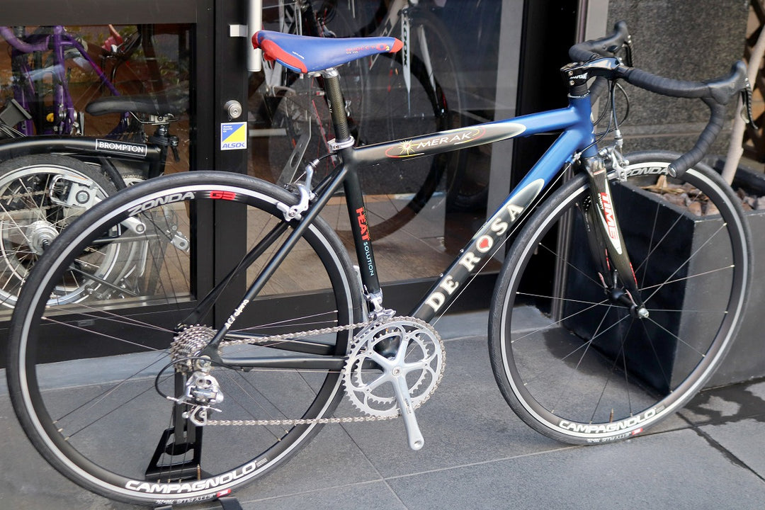 デローザ DE ROSA メラク MERAK 2002 カンパニョーロ レコード 10S アルミ ロードバイク 【東京南麻布店】