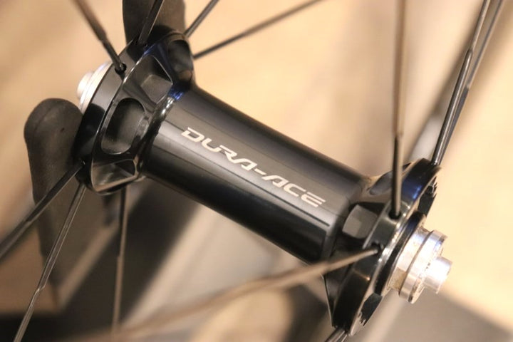 シマノ SHIMANO デュラエース Dura-Ace WH-9000 C50 アルミ カーボン クリンチャー ホイールセット シマノ11S 【さいたま浦和店】