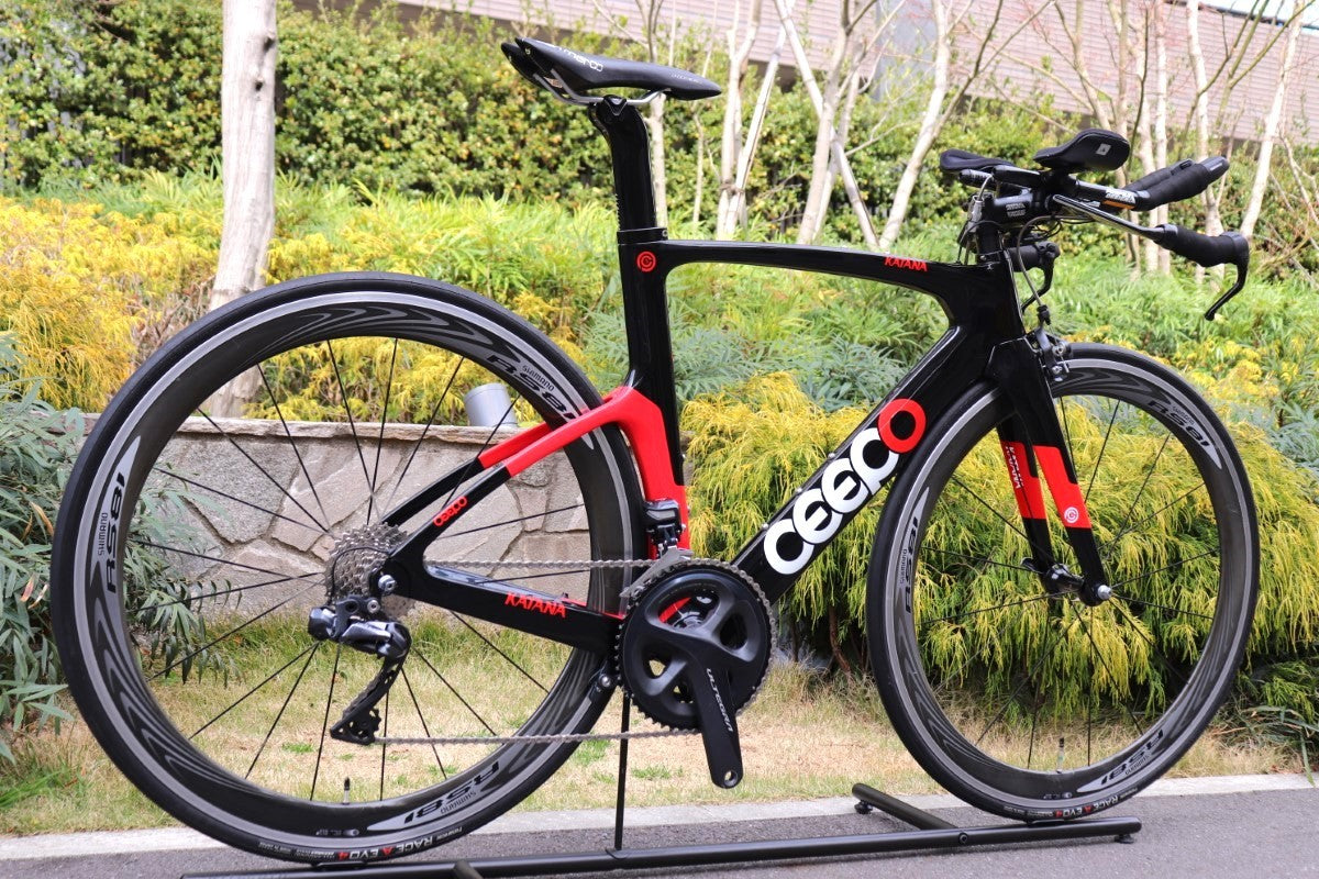 シーポ CEEPO カタナ KATANA 2016 Mサイズ シマノ アルテグラ R8050 Di2 MIX 11S カーボン トライアスロンバイク  【さいたま浦和店】