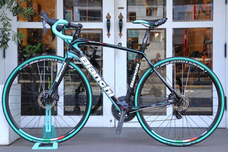 ビアンキ Bianchi インフィニート ディスク INFINITO CV DISC 2016モデル 53サイズ シマノ アルテグラ 6800 MIX 11S カーボン ロードバイク 【横浜店】