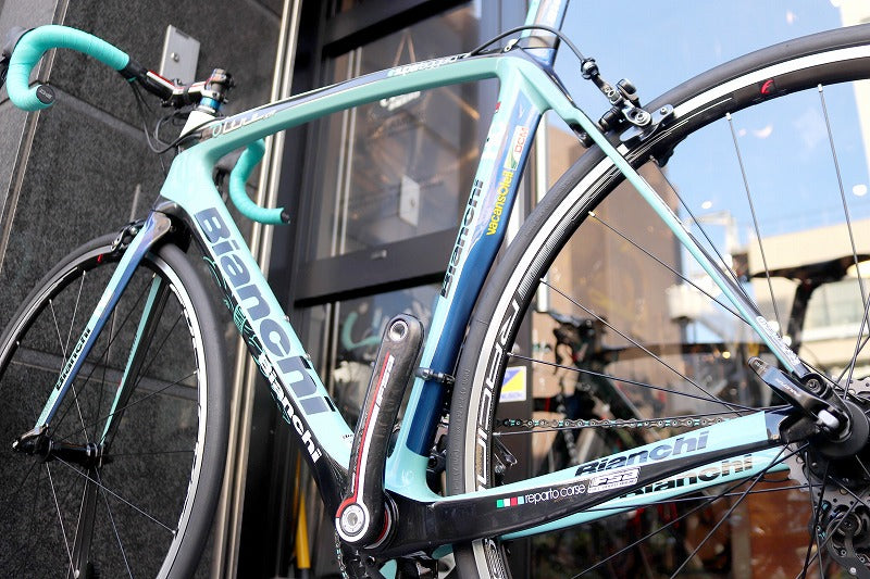 ビアンキ Bianchi オルトレ Oltre XR ヴァカンソレイユ 2013 57サイズ デュラエース 9070 Di2 11S カーボン ロードバイク 【東京南麻布店】