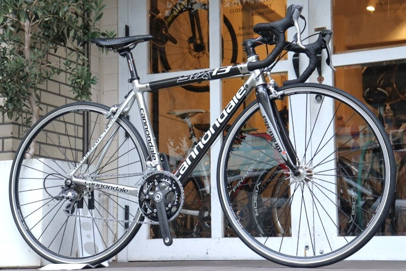 キャノンデール Cannondale SIX13 2006モデル シマノ アルテグラ 6600 MIX 10S アルミ カーボン ロードバイク スピナジー SPOX 【横浜店】