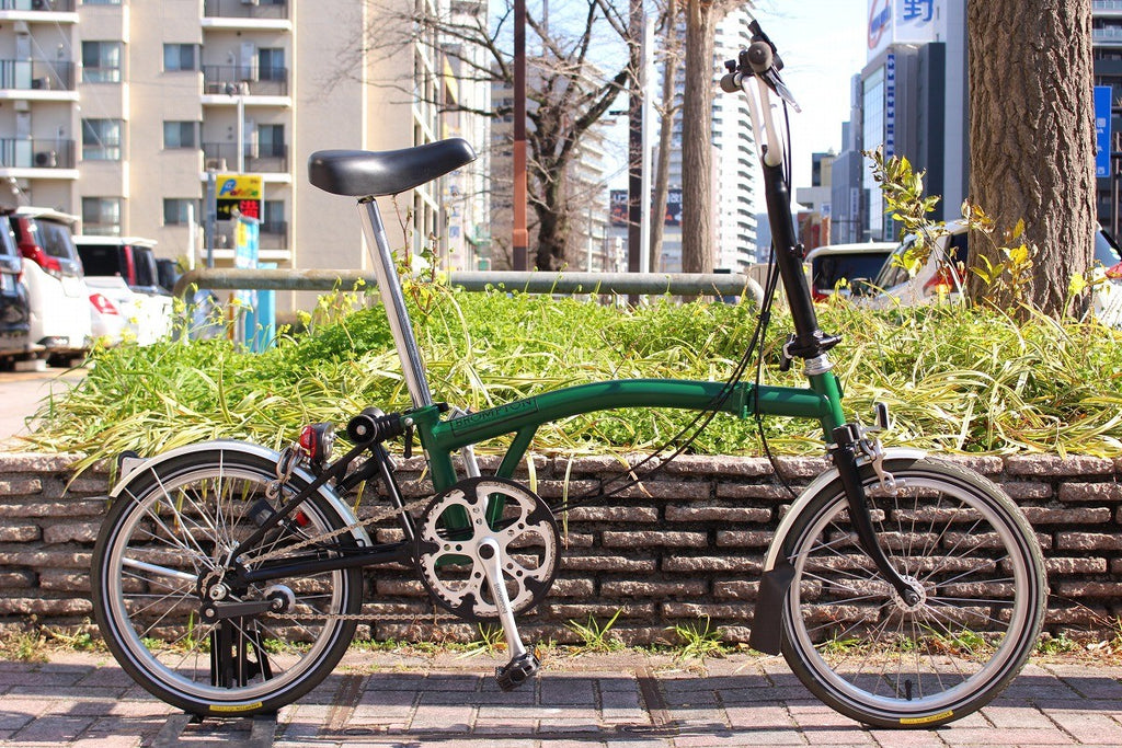 ブロンプトン BROMPTON M3L 内装3S 16インチ レーシンググリーン/ブラック 折りたたみ ミニベロ 小径車【名古屋店】 – BICI  AMORE ONLINE STORE