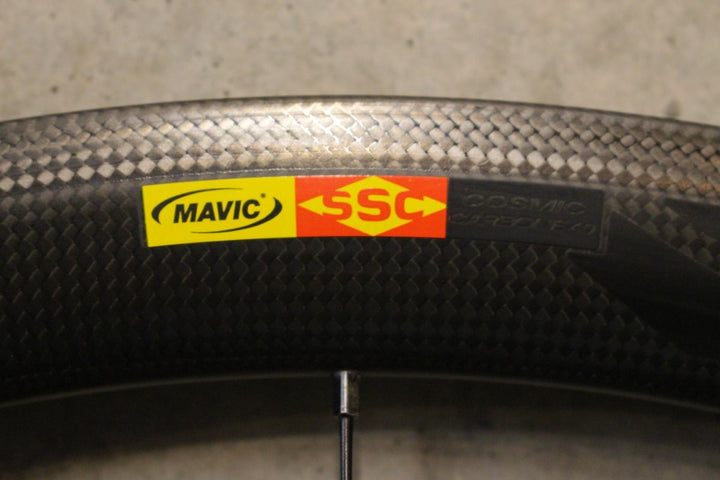 マヴィック MAVIC コスミックカーボン COSMIC CARBON 40T チューブラー ホイールセット シマノ12/11S ワイドリム 【福岡店】