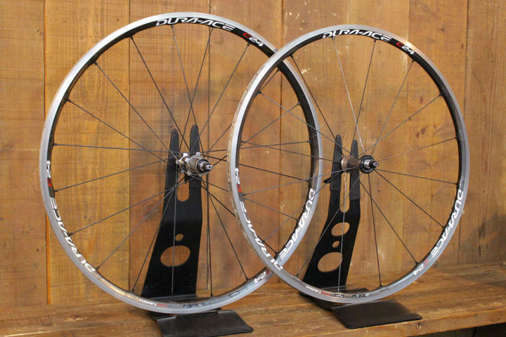 シマノ SHIMANO デュラエース DURA-ACE WH-7900 C24 TL カーボン アルミ チューブレス ホイールセット シマノ10S ナローリム C15【芦屋店】