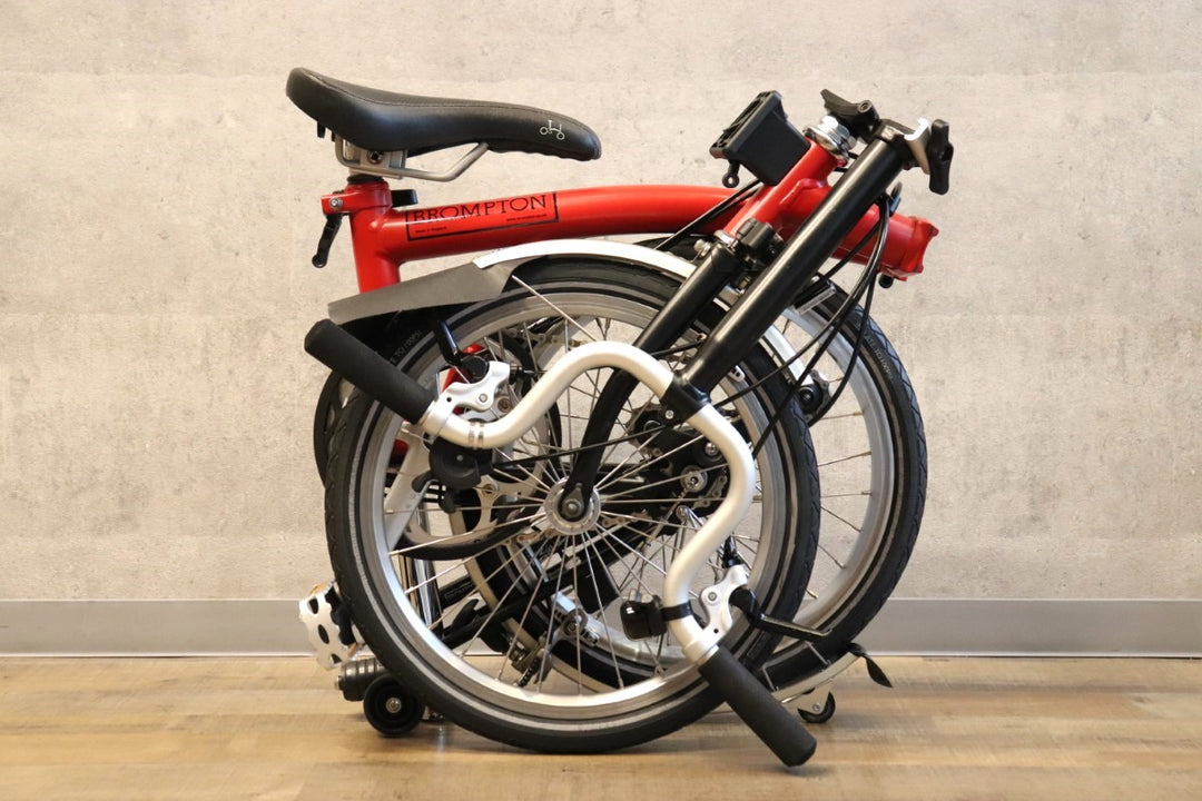 ブロンプトン BROMPTON M3L 2015 レッド 16インチ 折りたたみ ミニベロ 小径車 【かわいい相棒！】【さいたま浦和店】