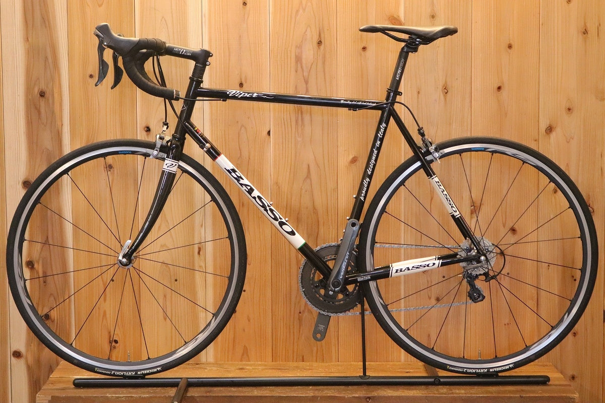 バッソ BASSO バイパー VIPER 2015年モデル 560サイズ アルテグラ 6800 11S クロモリ ロードバイク 【芦屋店】