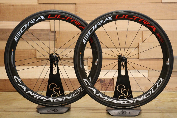 カンパニョーロ CAMPAGNOLO ボーラ ウルトラ BORA ULTRA 50 カーボン チューブラー ホイールセット シマノ11S【立川店】