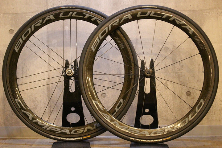 カンパニョーロ CAMPAGNOLO ボーラ BORA ULTRA 50 AC3 カーボン チューブラー ホイールセット シマノ 11S ワイド 【名古屋店】