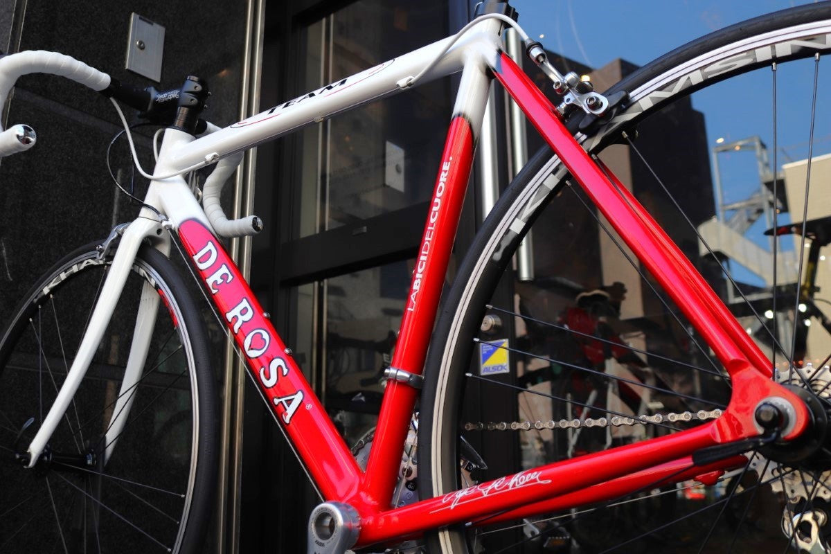 デローザ DE ROSA チーム TEAM 2006モデル 52サイズ カンパニョーロ ヴェローチェ 10S アルミ ロードバイク 【東京南麻布店】