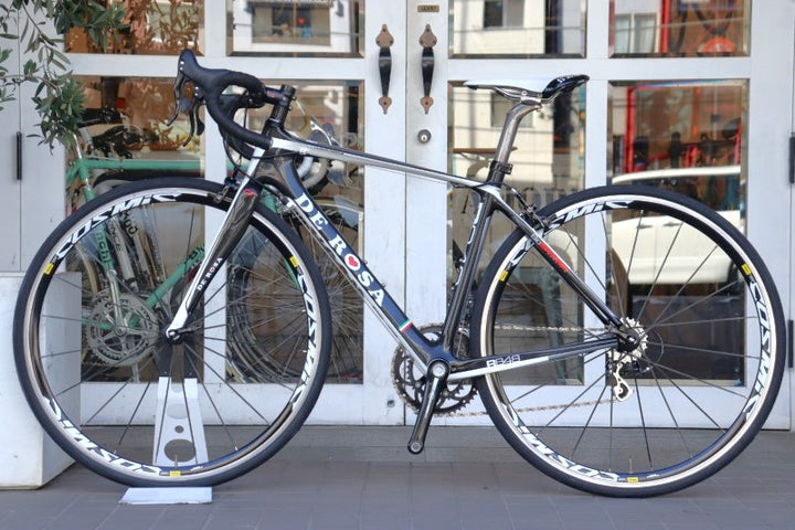 デローザ DE ROSA R848 2012モデル 42サイズ カンパニョーロ ヴェローチェ 10S カーボン ロードバイク COSMIC ELITE 【横浜店】