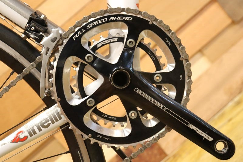 チネリ CINELLI エクスペリエンス EXPERIENCE 2011年モデル XSサイズ カンパニョーロ VELOCE 10S アルミ ロードバイク【立川店】