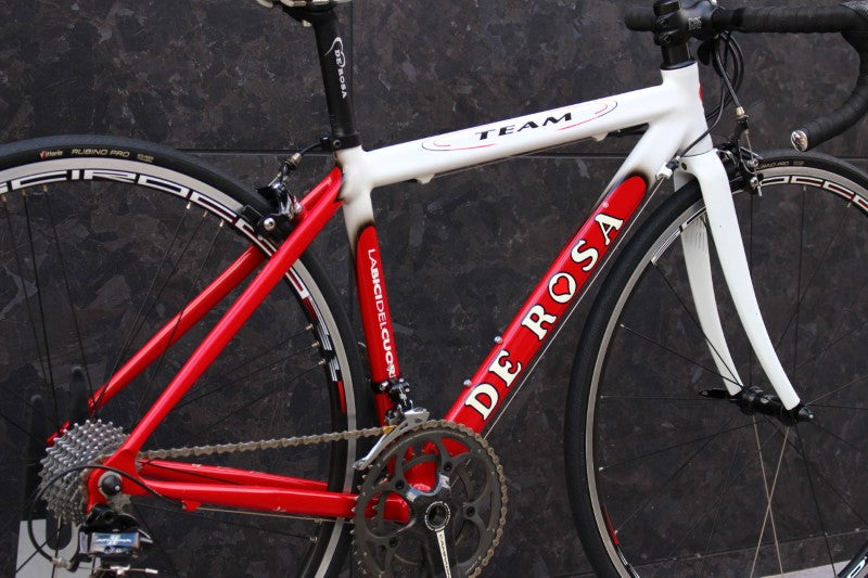 デローザ DE ROSA チーム TEAM 2006モデル カンパニョーロ アテナ 11S アルミ ロードバイク 【福岡店】