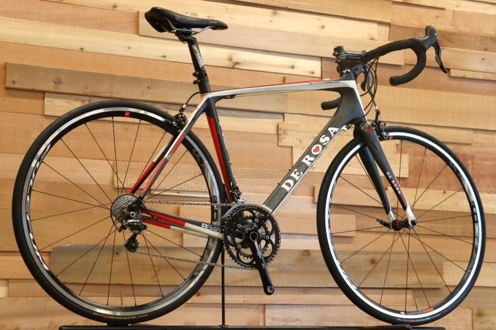 【セール!!】 デローザ DE ROSA R848 2012モデル 48サイズ カンパニョーロ ヴェローチェ 10S カーボン ロードバイク【立川店】