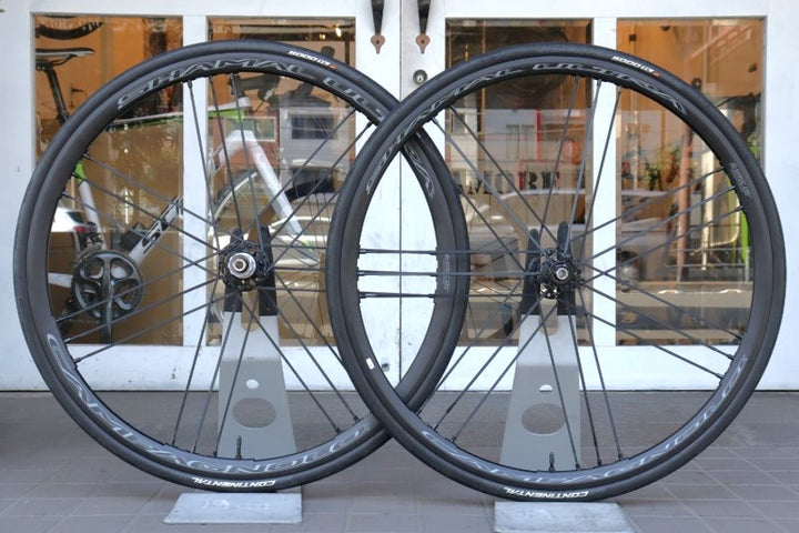 カンパニョーロ CAMPAGNOLO シャマルウルトラ SHAMAL ULTRA DB アルミ クリンチャー チューブレス ホイールセット シマノ12/11S 【横浜店】