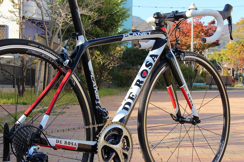 デローザ DE ROSA プラネット PLANET 2015年モデル 47サイズ シマノ デュラエース 9000 11S カーボン ロードバイク 【芦屋店】