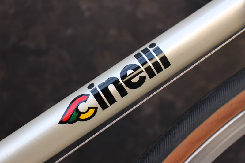 【大人の逸品】チネリ Cinelli スーパーコルサ SUPERCORSA 48サイズ カンパニョーロ レコード 10S NEURON クロモリ ロードバイク【福岡店】