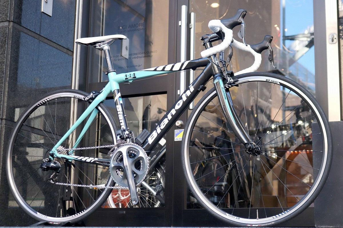 ビアンキ Bianchi 928 カーボンラグド CARBON L 2005 51サイズ デュラエース 7970 Di2 10S ロードバイク  【東京南麻布店】