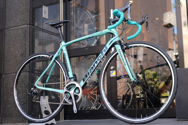 ビアンキ Bianchi インフィニート Infinito CV 550サイズ 2015 DURA-ACE 9000系 カーボン ロードバイク 【東京南麻布店】