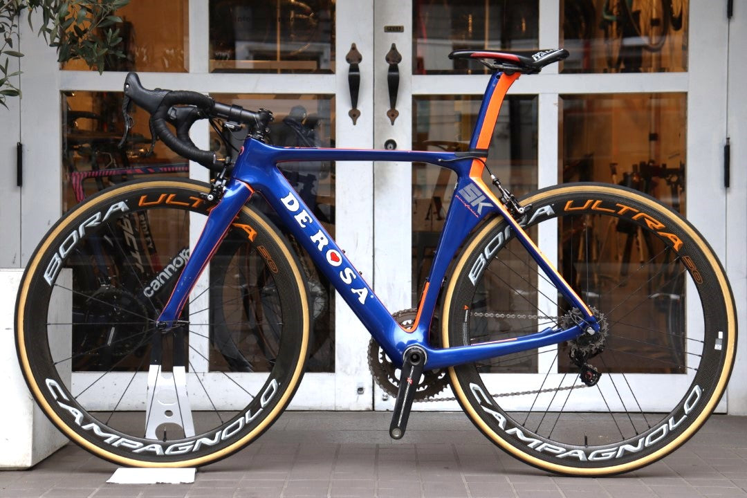 デローザ DE ROSA SK Pininfarina 2016モデル 48サイズ カンパ スーパーレコード EPS 11S カーボン ロードバイク  BORA ULTRA 50 【横浜店】