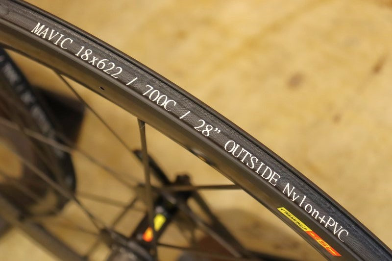 MAVIC コスミックカーボン SLR エグザリッド フロント MAVIC コスミックカーボン SLR エグザリッド フロント Mavic