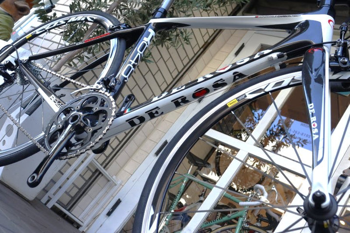 デローザ DE ROSA R848 2012モデル 42サイズ カンパニョーロ ヴェローチェ 10S カーボン ロードバイク COSMIC ELITE 【横浜店】