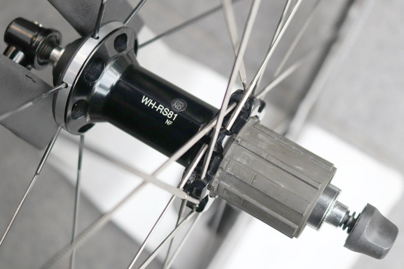 シマノ SHIMANO WH-RS81 C35 アルミカーボン クリンチャー ホイールセット シマノ12/11S ナローリム 15C 【東京 –  BICI AMORE ONLINE STORE