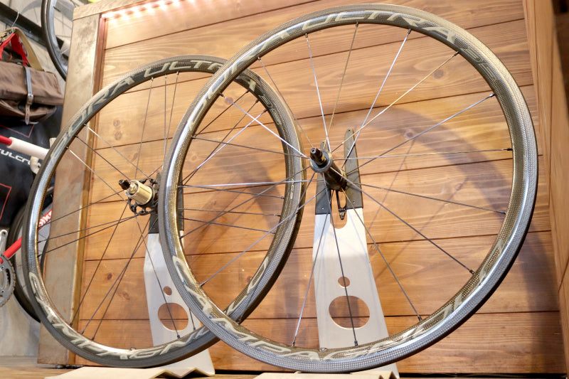 カンパニョーロ Campagnolo ボーラウルトラ BORA ULTRA 35 AC3 カーボン チューブラー ホイールセット シマノ12/11S 【東京南麻布店】