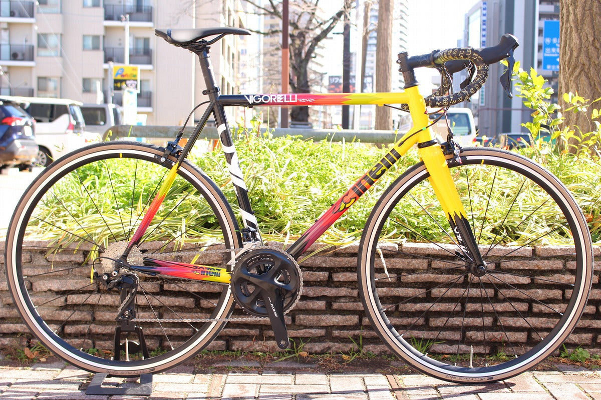 チネリ CINELLI ヴィゴレッリ VIGORELLI ROAD 2018モデル Lサイズ シマノ 105 R7000 11S クロモリ  ロードバイク【名古屋店】