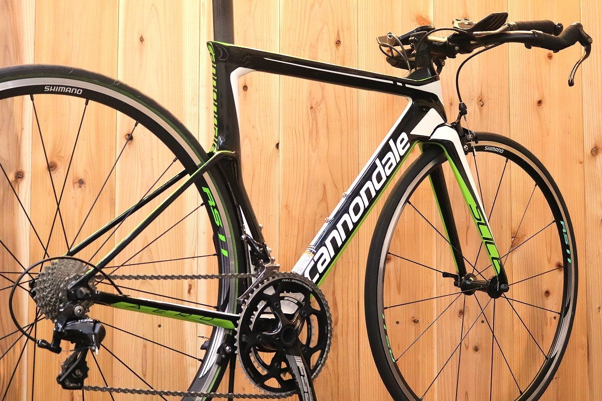 キャノンデール CANNONDALE スライス SLICE 2015年モデル 51サイズ シマノ 105 5800 MIX 11S カーボン  タイムトライアルバイク TTバイク 【芦屋店】