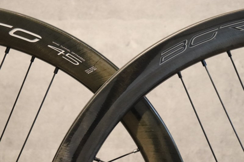 カンパニョーロ Campagnolo ボーラ BORA WTO 45 DB カーボン チューブレス ホイールセット シマノ11S ワイドリム 19C 【さいたま浦和店】