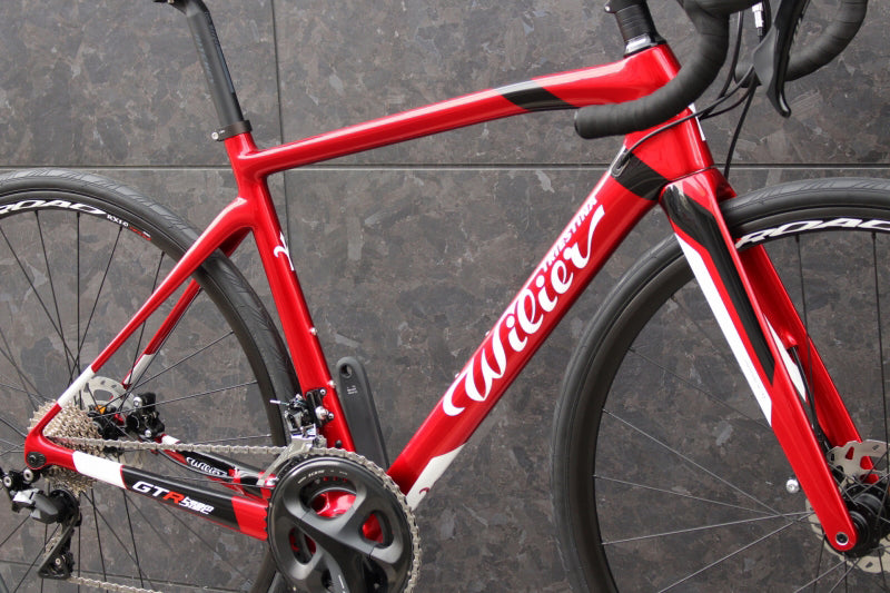 【ほぼ新】ウィリエール Wilier グランツーリスモチームディスク GTR team Disc 2022 シマノ 105 R7020 11S ロードバイク【福岡店】