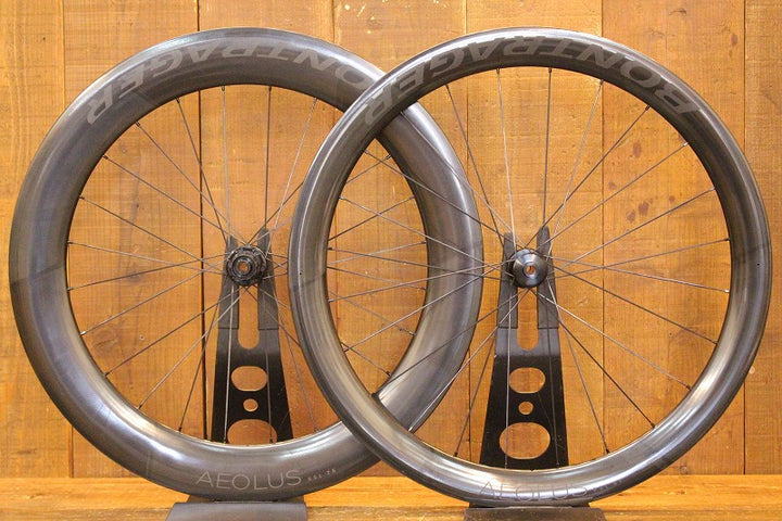 ボントレガー BONTRAGER アイオロス AEOLUS RSL 51＆75 TLR DISC カーボン チューブレスレディ ホイールセット シマノ11s 【芦屋店】