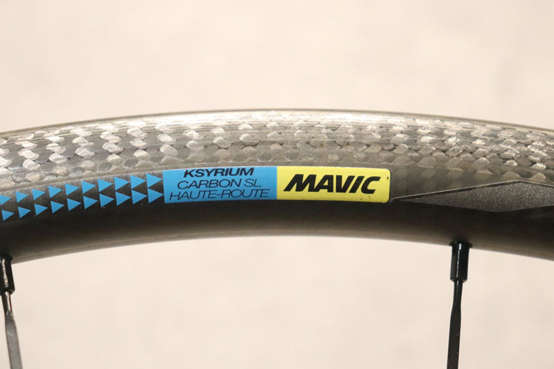 マヴィック MAVIC キシリウム プロ カーボン Ksyrium Pro Carbon SL HAUTE ROUTE カーボン クリンチャー シマノ11S 17C 【さいたま浦和店】