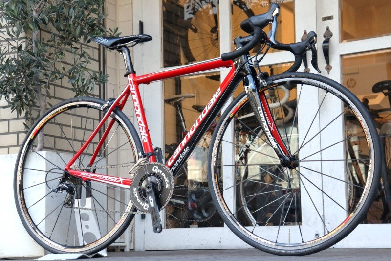 キャノンデール Cannondale スーパーシックス ハイモッド SUPERSIX Hi-mod 2010モデル 50サイズ シマノ デュラエース 7900 MIX 10S カーボン ロードバイク 【横浜店】