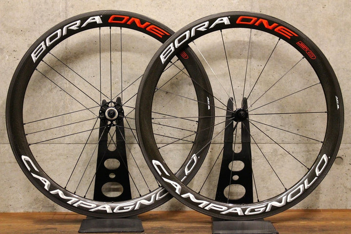 カンパニョーロ CAMPAGNOLO ボーラ BORA ONE 50 AC3 カーボン クリンチャー ホイールセット シマノ12/11S ワイドリム 17C 【福岡店】