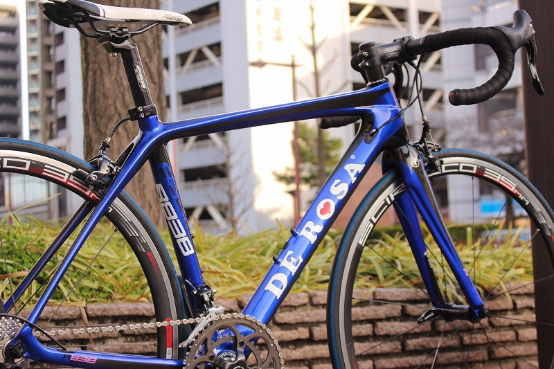 デローザ DE ROSA R838 2015モデル 45サイズ カンパニョーロ アテナ 11S カーボン ロードバイク 【名古屋店】