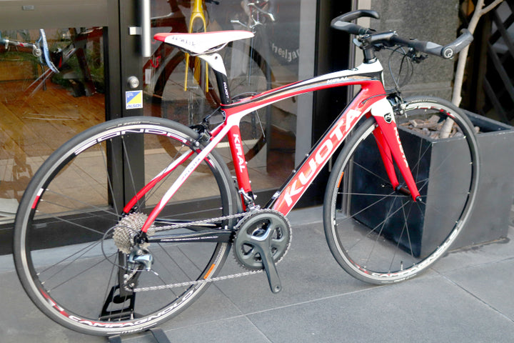 クオータ KUOTA キラル KIRAL 2015 XSサイズ ティアグラ 4700 10S カーボン ロードバイク フラットバーロード 【東京南麻布店】