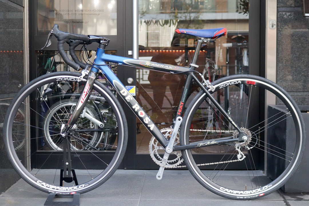 デローザ DE ROSA メラク MERAK 2002 カンパニョーロ レコード 10S アルミ ロードバイク 【東京南麻布店】