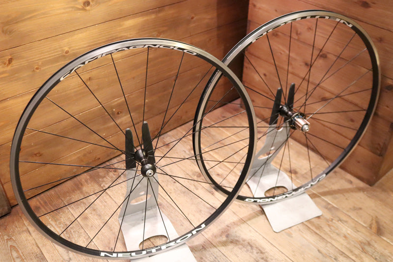 カンパニョーロ Campagnolo ニュートロン Neutron カンパ11/12s アルミ クリンチャー ホイールセット 【東京南麻布店】