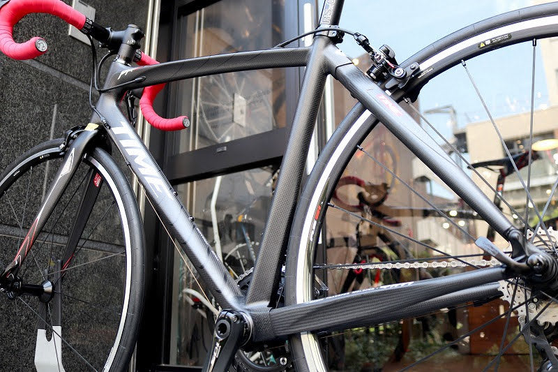 タイム TIME フルイディティ ファースト FLUIDITY FIRST 2014 XXSサイズ シマノ 105 5800 11S カーボ –  BICI AMORE ONLINE STORE